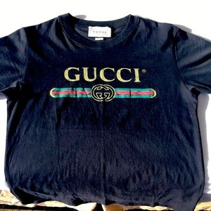 SOLD SOLD Gucci black logo shirt